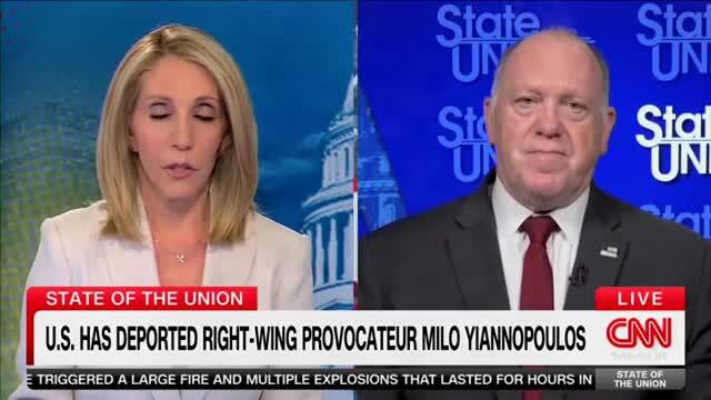 Homan When Asked If Laura Loomer Tipped ICE on Yiannopoulos’ Illegal Status: ‘It Doesn‘t Matter,’ He Was Ordered Removed by an Immigration Judge