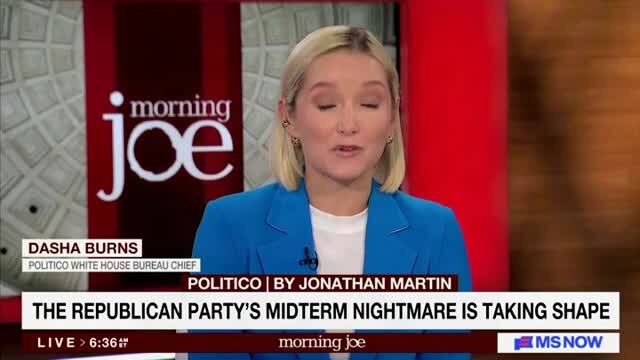 Dasha Burns on GOP Strategy to Hold the House: They Are ‘Relying on Democrats to Screw This Up’
