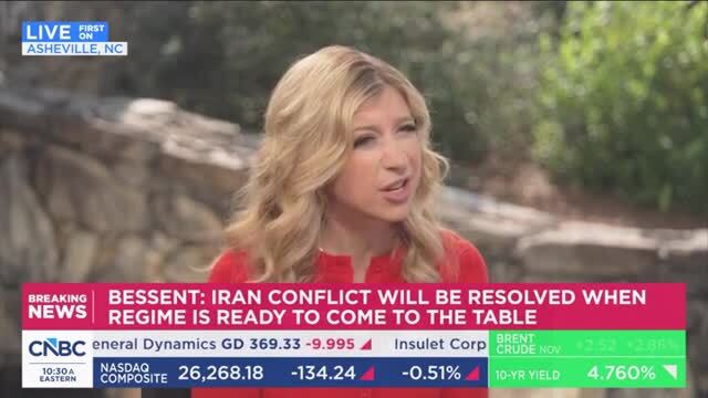 Sec. Bessent: ‘False Narrative’ that We Can’t Pressure Iran Without China