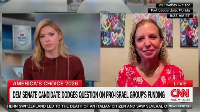 Debbie Wasserman Schultz: ‘Totally Unacceptable’ to Demonize AIPAC’s Contributions Based on Things They Care About