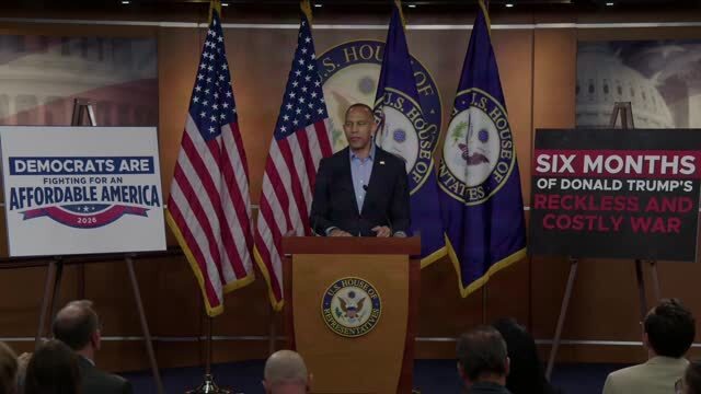 Hakeem Jeffries Totally Dodges a Question About William Lawrence