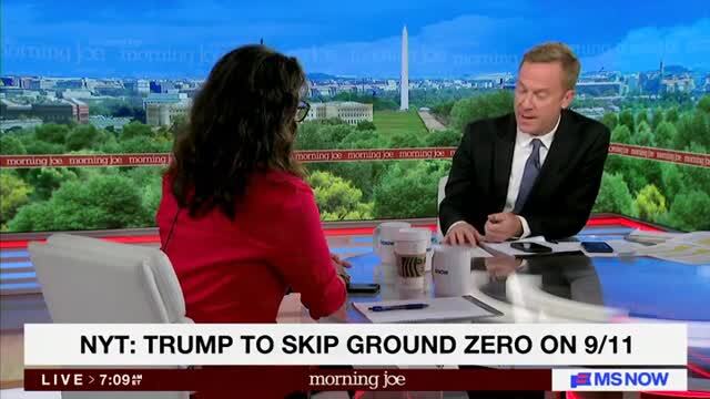 NYT’s Haberman: Trump Is Skipping 9/11 Memorial in New York Because He Cannot Give a Speech