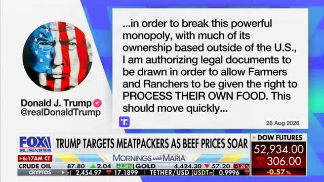 Rep. Thomas Massie: We Need to Pass The Prime Act to Cut Beef Costs