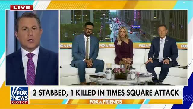 Fox News: A Deadly Stabbing Spree in Broad Daylight In NYC Leaves One Woman Dead and an Elderly Man Hospitalized