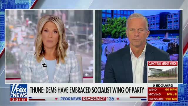 Leader Thune: I’m Hopeful Trump Will Help with Senate Races