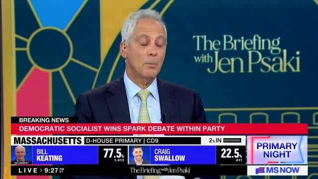 Rahm Emanuel to Democratic Socialists: ‘If You Want to Join Us, Get Rid of Your Positions’