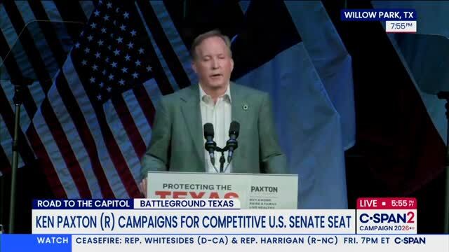 Ken Paxton Contrasts His Support for Expanding the Child Tax Credit and Trump Kids Accounts with James Talarico’s Support for Tax Increases