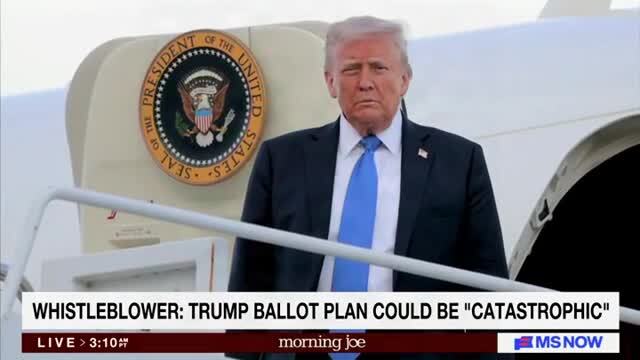 David Rohde on Whistleblower Allegations on Trump’s Push to Exclude Voters: ‘It’s Just an Extraordinary Thing’