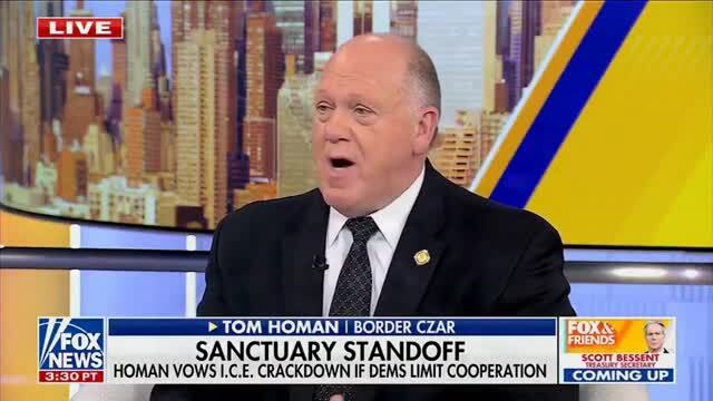 Tom Homan: I’m an Equal Opportunity Deporter, I Don’t Care Where You’re From
