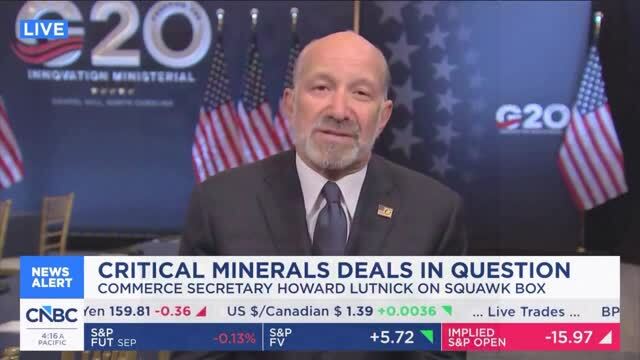 Howard Lutnick: The Tariffs Are Going To Be Back in Place, You’ll See Imports Start to Fall and the GDP Start to Rise