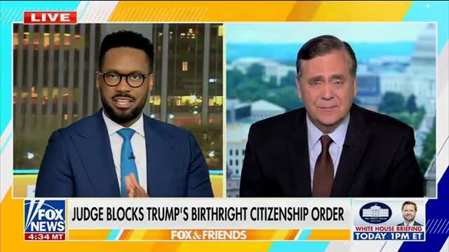 Turley: The Birthright Citizenship Order Will Be a Difficult Fight for the Trump Admin ‘and the Odds Are Against Them’