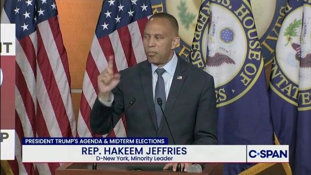 Hakeem Jeffries: There Is a ‘Direct Link’ Between the Corruption of Trump Administration and the Rise in Cost of Living