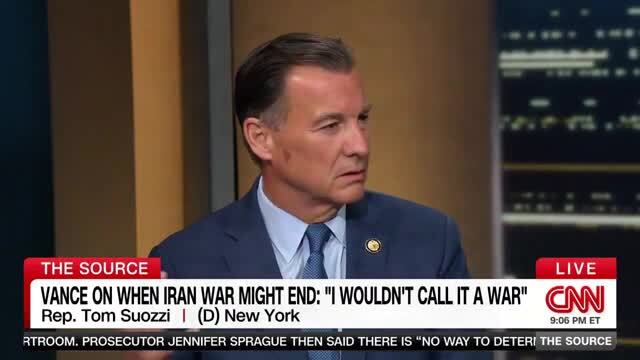 Tom Suozzi: Iran War Is ‘Really Irresponsible’