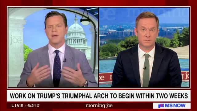 Jonathan Lemire Slams Proposed Trump Arch as ‘Legally Dubious’ Threat to Arlington Ground
