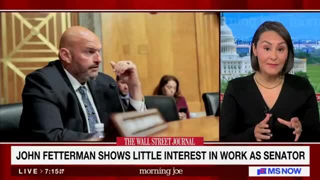 Ali Vitali on Fetterman’s Aides: I Have Been So Stunned at the Ways They Have Been Willing to Throw Their Former Boss Under the Bus