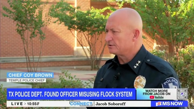 MS NOW: Texas Police Department Found Officer Misusing Flock System