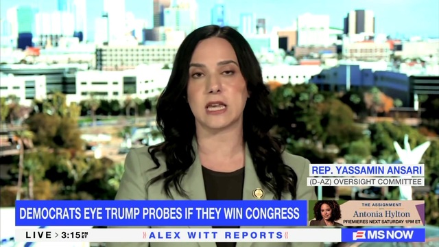 Rep. Ansari Sends Subpoena Warnings to Trump and Family If Dems Win: The Corruption of This Regime Is Rampant