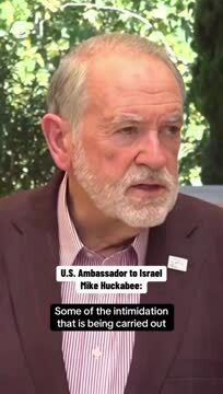 Amb. Huckabee on Occupied West Bank, Characterized Some Israeli Settlers as ‘Terrorists’ After Hearing from Americans in the Region