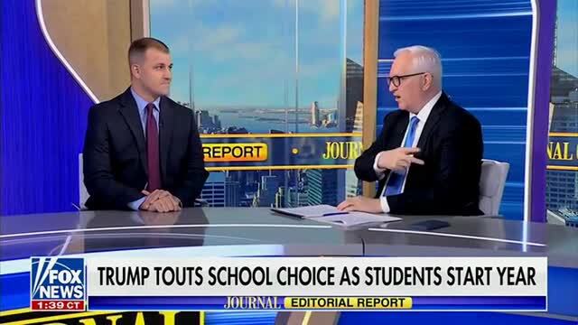 Kyle Peterson on Trump’s School Program: Taxpayers Can Donate Money to a Scholarship Organization Up to $1.700