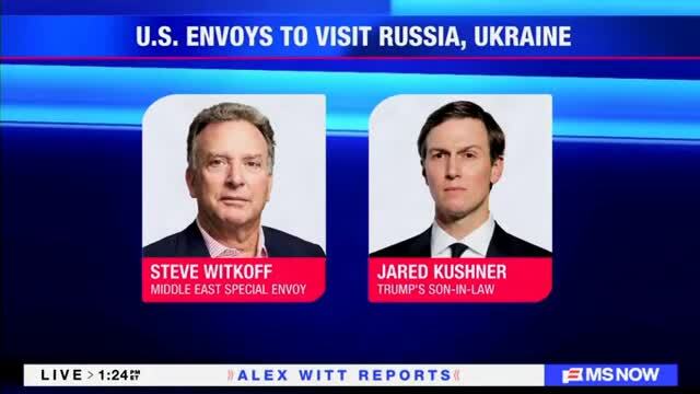 Peter Baker on Kushner and Witkoff Trip to Russia: There’s Nothing at the Moment That Seems to Lead to a Breakthrough