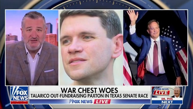 Ted Cruz: Everybody Needs To Do More to Help Ken Paxton in His Senate Race