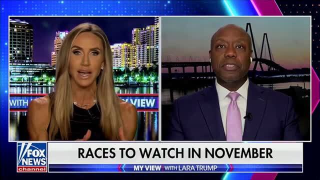 Sen. Tim Scott: ‘President Trump Is Just Amazing and the Best Marketing Mind We Have in All of the Country’