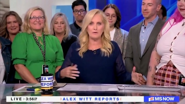 In Tears, Alex Witt Signs off from MS NOW: ‘It’s Been Such a Privilege to Earn Your Trust’