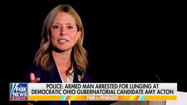 FOX and Friends: Armed Man Arrested for Lunging at Dem Amy Acton