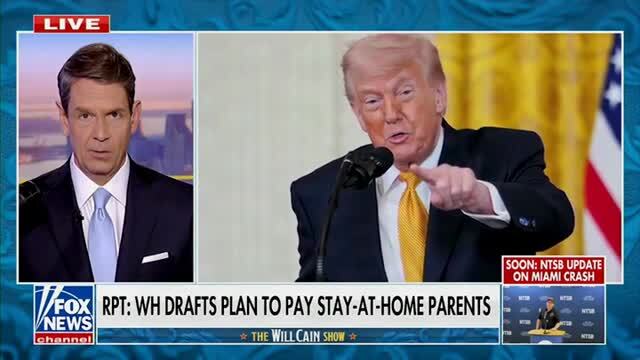 Fox News: White House Drafts Plan to Pay Stay-at-Home Parents