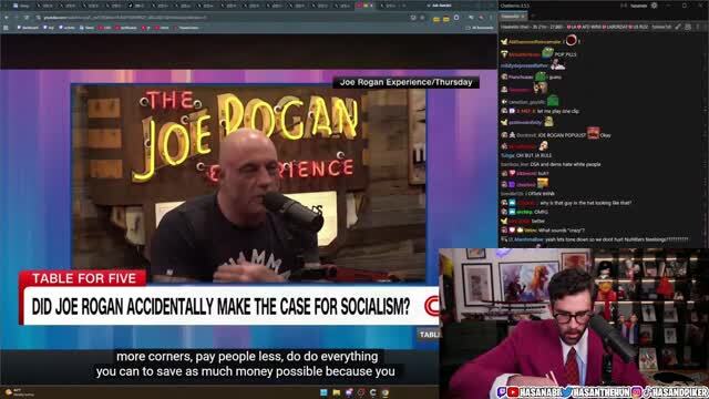 Hasan Piker: When I Attack Corporations, ‘Everybody Yells at Me — What the Hell?’ When Joe Rogan Says It, CNN Praises Him