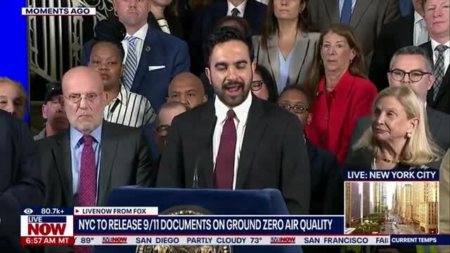 Mamdani Announces Release of 9/11 Documents on Ground Zero Air Quality