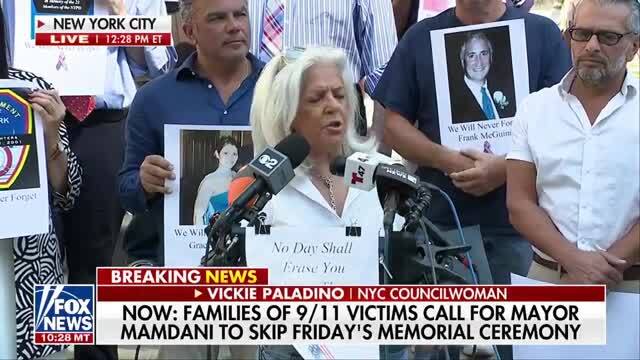 NYC Council Member Vickie Paladino on Mayor Mamdani Amid 9/11: I‘m Demanding That He Not Show His Face at That Sacred Ground!