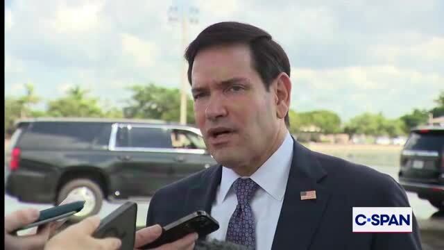 Sec. Rubio on the UK Banning Imports from Israeli West Bank Settlements: Obviously We’re Not Gonna Do What the UK Did