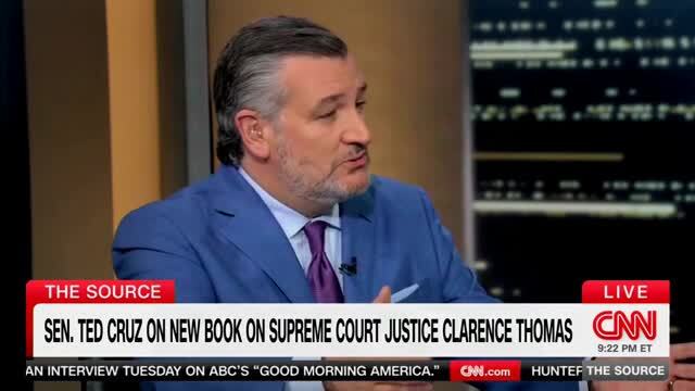 Ted Cruz: Justice Clarence Thomas Used to Be an Angry Left-Wing Radical in Law School