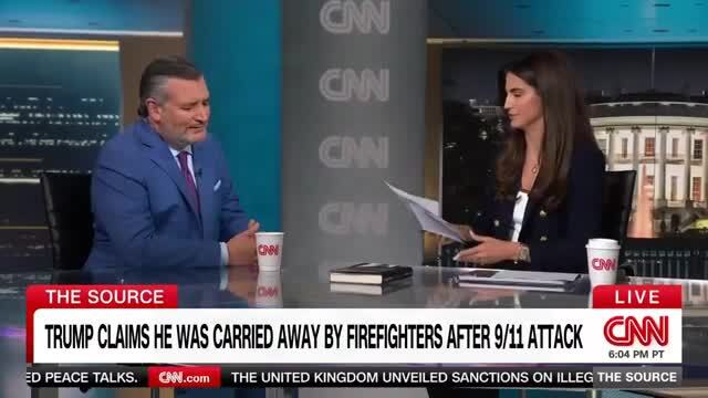 Ted Cruz on Trump Alluding that Firefighters Pulled Him out of the Rubble on 9/11: You Could Doubt Him But the Man Is a New Yorker