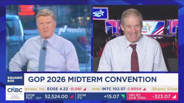 Jim Jordan: ‘The Once Great Party of FDR and JFK Is Now Anti-Israel, Socialist and Crazy’