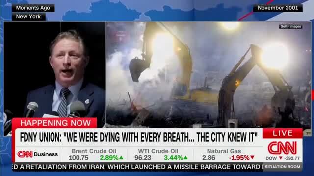 FDNY Union Pres. Jim Brosi: NYC Made an Economic Decision Not to Tell Us About Toxic Air Post-9/11