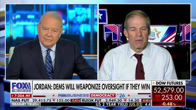 Jim Jordan: If Dems Take Over the House, They Will Weaponize Every Committee