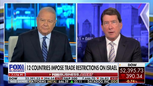 GOP Sen. Hagerty on 12 Countries Imposing Trade Sanctions on Israel: ‘Sad, But Not Surprising’