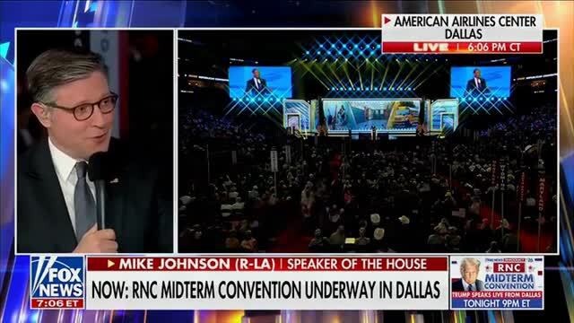 Mike Johnson: The Midterm Convention Is a Time to Highlight the ‘Extraordinary Things’ We Have Accomplished that Dems Obscure