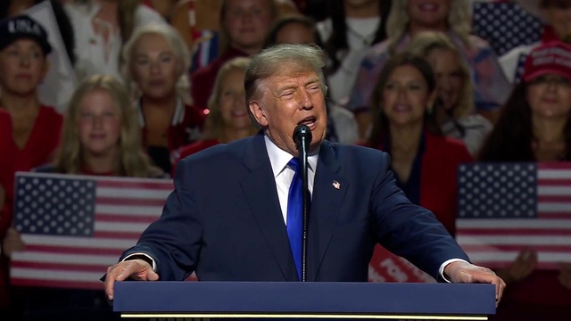 Trump: When We Announced This Eight Weeks Ago, They Said Who’s Going to a Midterm Convention? ‘This Place Is Packed’