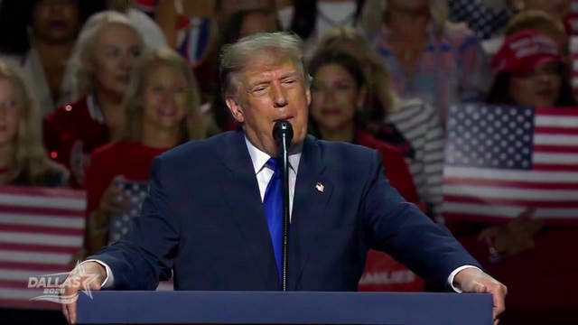 Trump Defends John Thune from Audience Boos: ‘No, no … John Is Working Hard’