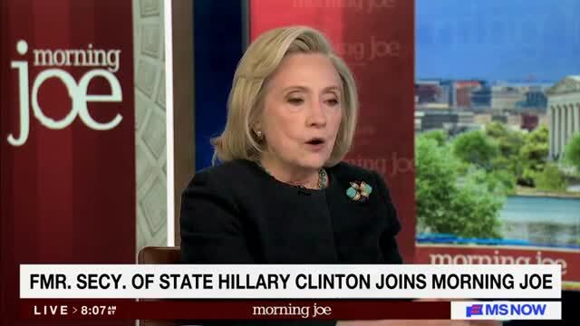 Hillary Clinton: 9/11 Was a Failure of Imagination, Just Like Covid; Now We Are Facing It with AI
