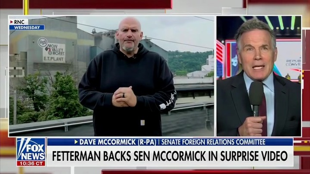 Dave McCormick: Democrats Are Trying to Cancel Fetterman Because of His Willingness to Express and Independent View