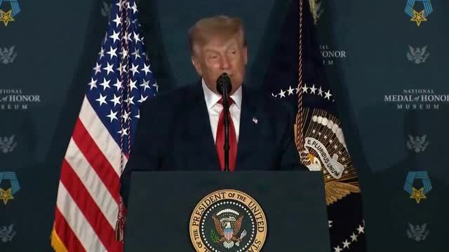 Trump: Those Honored in This Museum Did More Than Answer the Call, They Stormed into Hellfire and Crushed America’s Enemies
