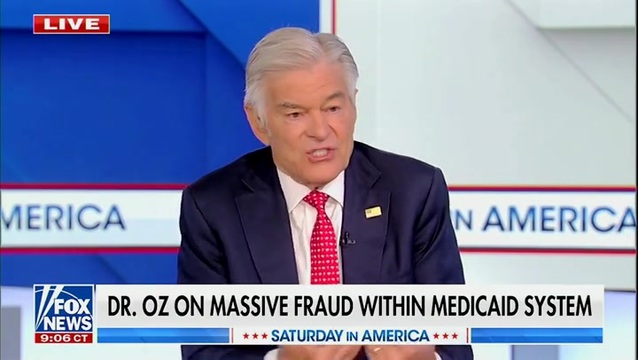 Dr. Oz on ObamaCare Fraud in Florida: ‘It’s Coming Out of Your Pocket in Every Other State in the Country to Pay for This Stuff’