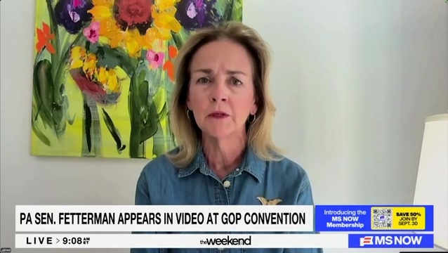 Rep. Dean on Sen. Fetterman Appearing at GOP Midterm Convention: ‘I Was Very Disappointed that John Participated in That Farcical Circus’