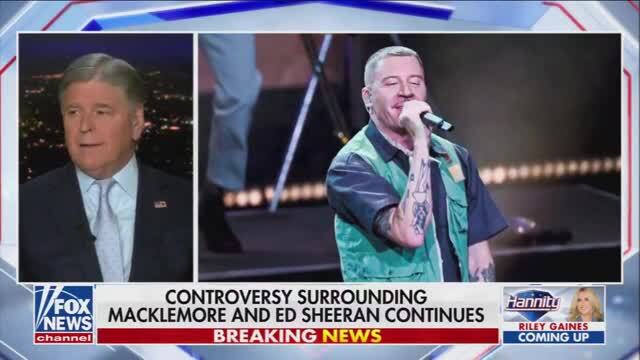Hannity Calls Ed Sheeran ‘Gutless, Cowardly’ for Bowing to the Woke Mob