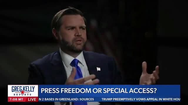 VP Vance on the Press Ban: I’ve Heard People Say That We’ve ‘Banned Politico,’ Politico Will Still Write Their Crazy Articles