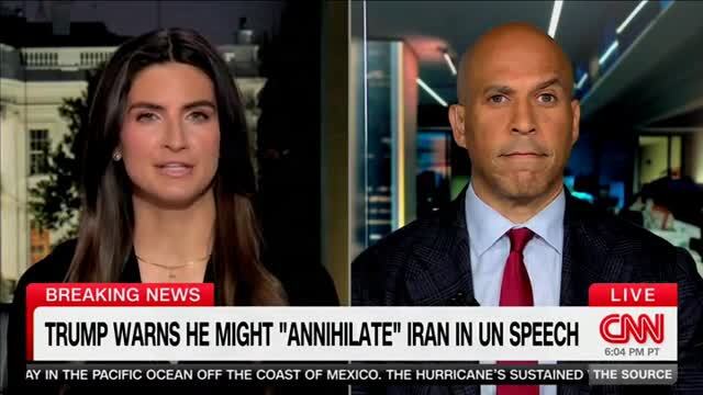 Cory Booker to Kaitlan Collins: ‘The Way the President Disrespected You Should Outrage All Americans’